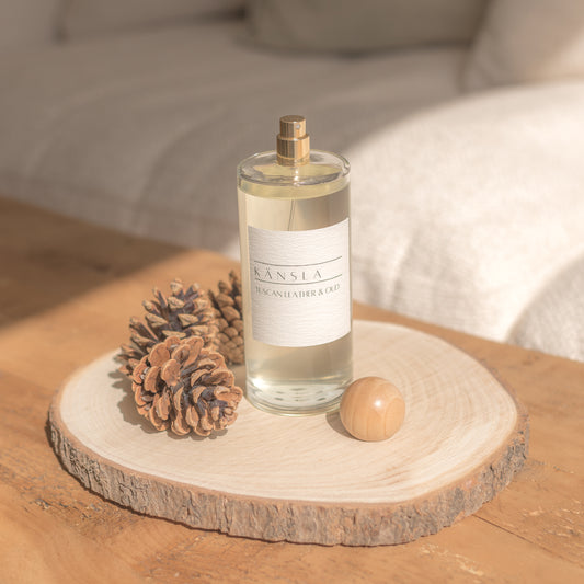 Tuscan Leather & Oud Room Perfume
