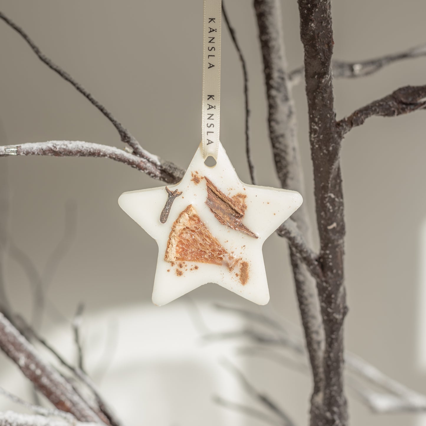 Festive Scented Wax Tree Decorations