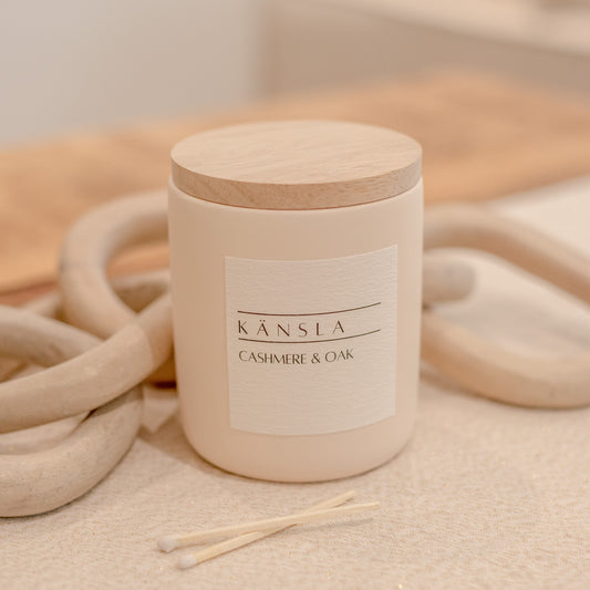 Cashmere & Oak Candle