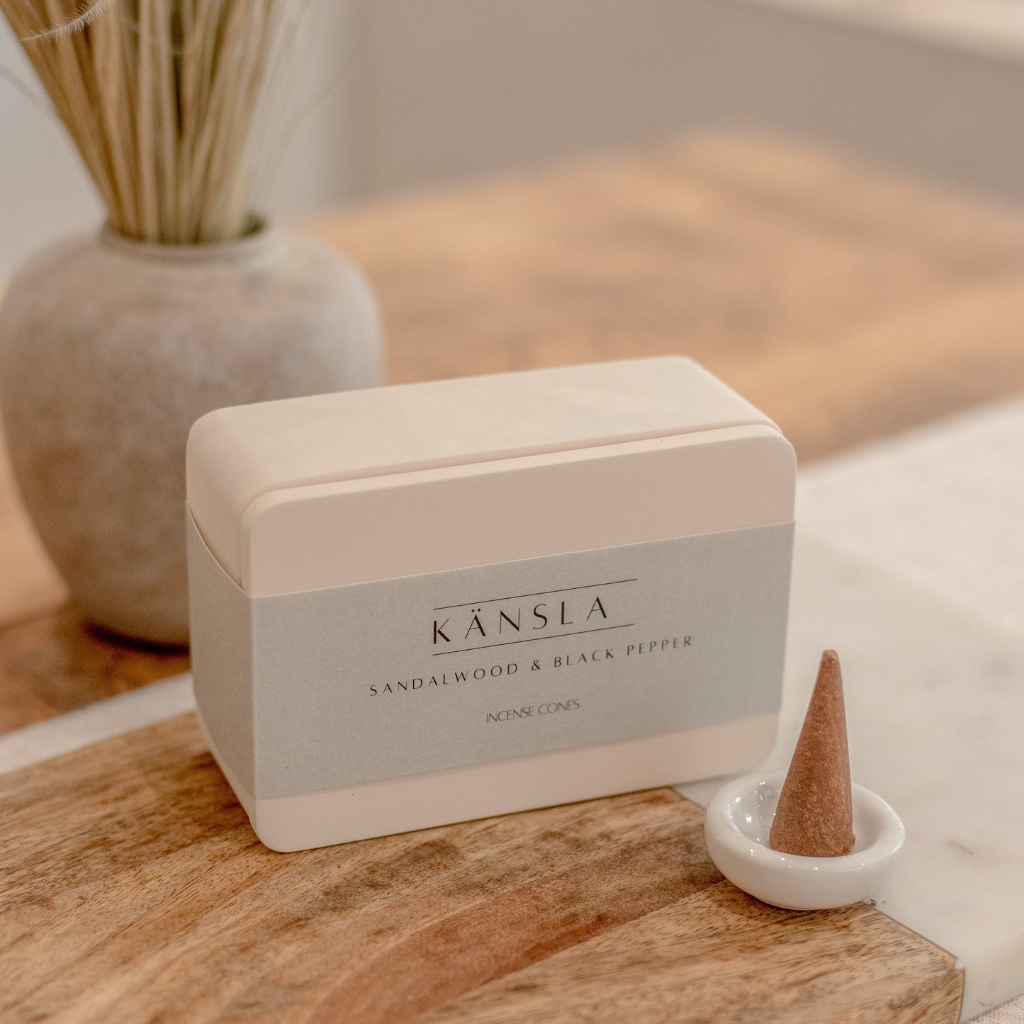 Sandalwood & Black Pepper Incense Cones