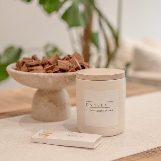 Cedarwood & Tonka Candle