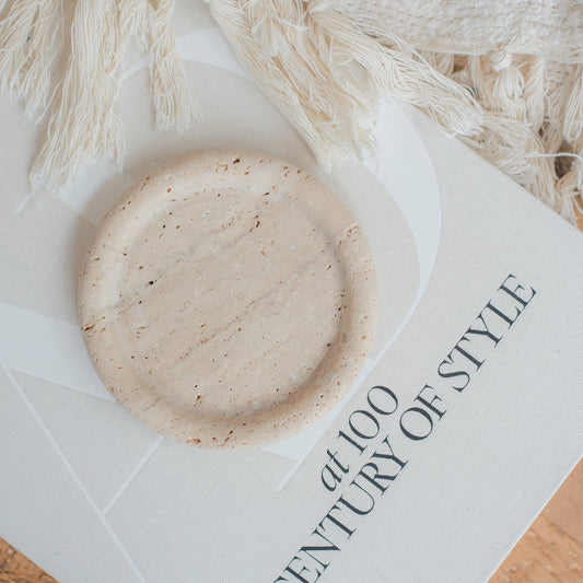 Travertine Mini Display Tray